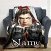 Customiz Name Personality resident Evil Blanket Soft &Warm Sofa Office Bed Travel Lunch Break Blanket, Gift Suitable All Seasons