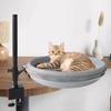 Cat Desk Bed for Indoor Cats Nest Accessories Kitten Adjustable Gift with Stable Clamp Perch