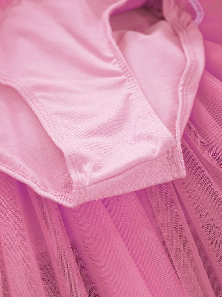 Детское балетное платье с пайетками для девочек, танцевальный костюм с шифоновым купальником, гимнастическое танцевальное платье