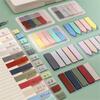 Novelty Bookmark Tab Strip Office Supplies Label Paster Sticker Memo Pad Index Flags Sticky Notes