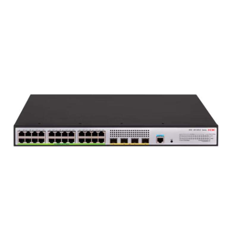 H3C S5130V2-28P-PWR-LI 24-Port Gigabit POE Managed Switch
