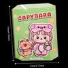 Educational Capybala Quiet Book Early Learning 3D Sticker Book Activity DIY Pinch Toy Book  Girls