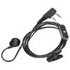 K Head Walkie Talkie Гарнитура Радио Наушник для Baofeng Uv5R 888S для Kenwood Walkie Talkies