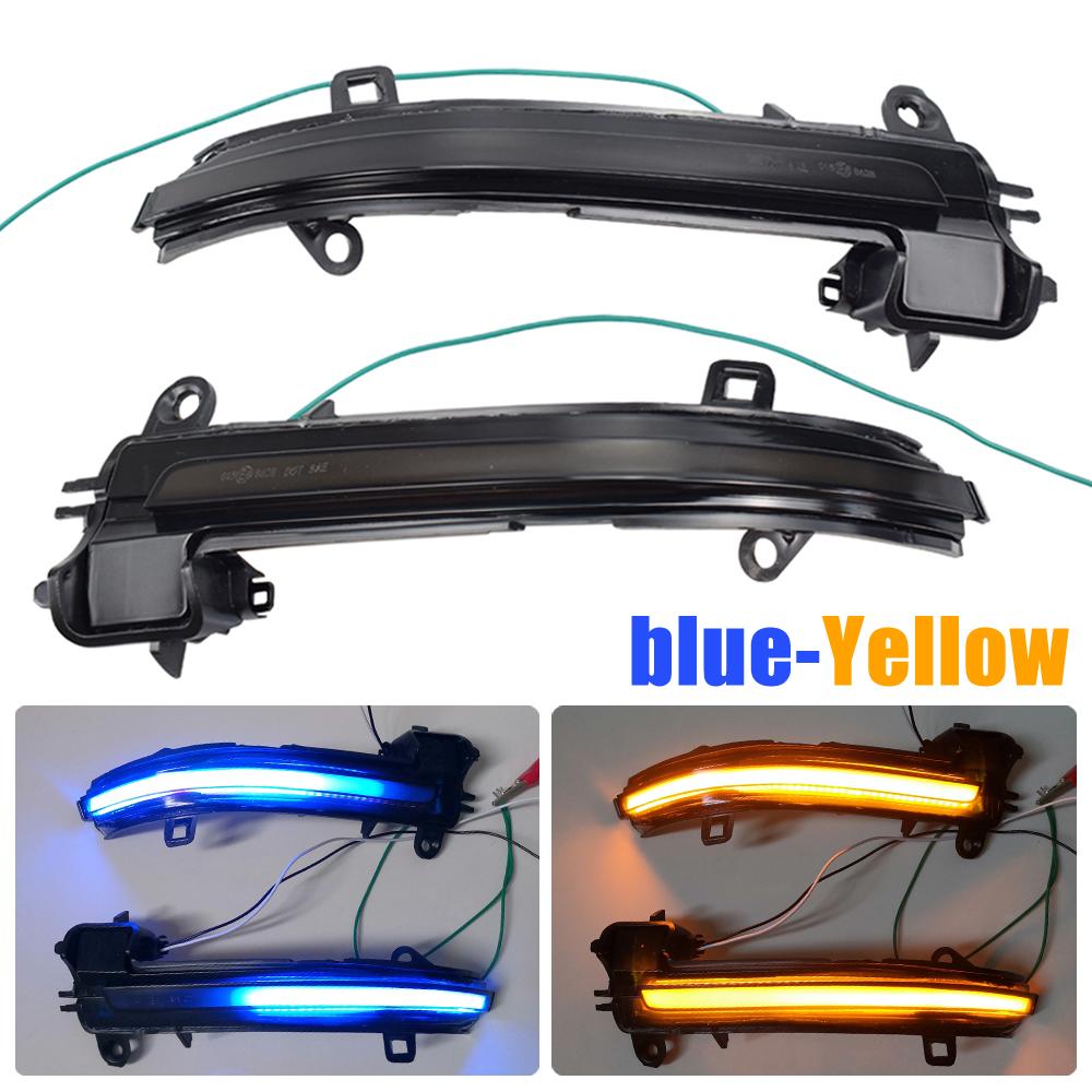 Black LED Dynamic Turn Signal Light Side Mirror Flashing Light for BMW 1 2 3 4 X1 M Series F20 F30 F31 F32 F33 F34 F36 E84 i3