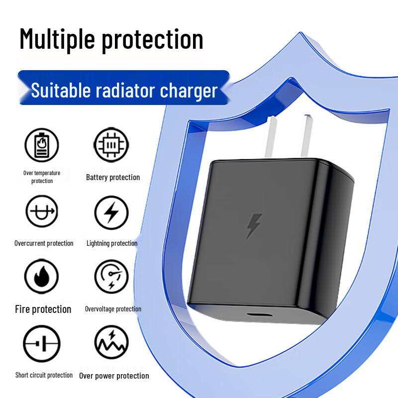 Зарядное устройство 45 Вт с функцией разгона и радиатором для Black Shark 3/4/5 Pro и Flydigi B7X/B8X