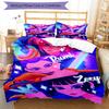 3pcs KPop Demon Hunters17 Design Cover Set - HD Printed Bedding with 1 Cover and 2 Pillowcases - Perfect for Home and Dorm Decor