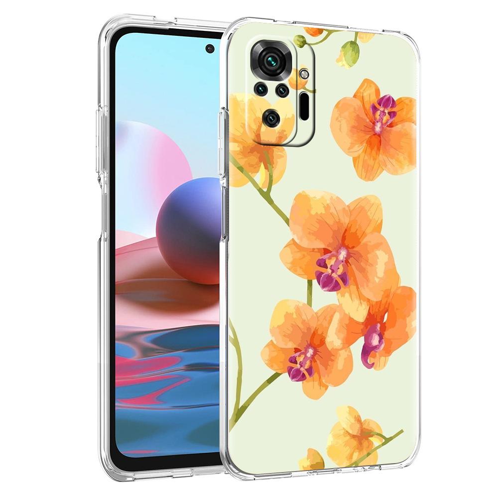 Чехол для телефона для Xiaomi Redmi Note 15 14 5G 13 12 10 11 Pro Plus 4G 14C 13C 12C Мягкий ТПУ чехол Цветок Милый Фея Рыба Картина