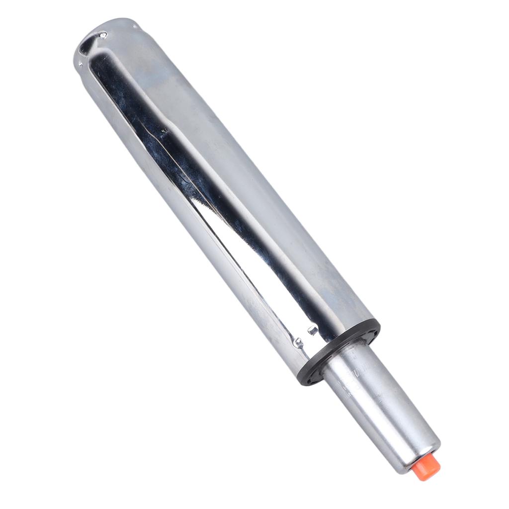 Газлифт для стула, серебристый газовый подъемник, цилиндр 27 см, нержавеющая сталь, простая установка, удобный стул