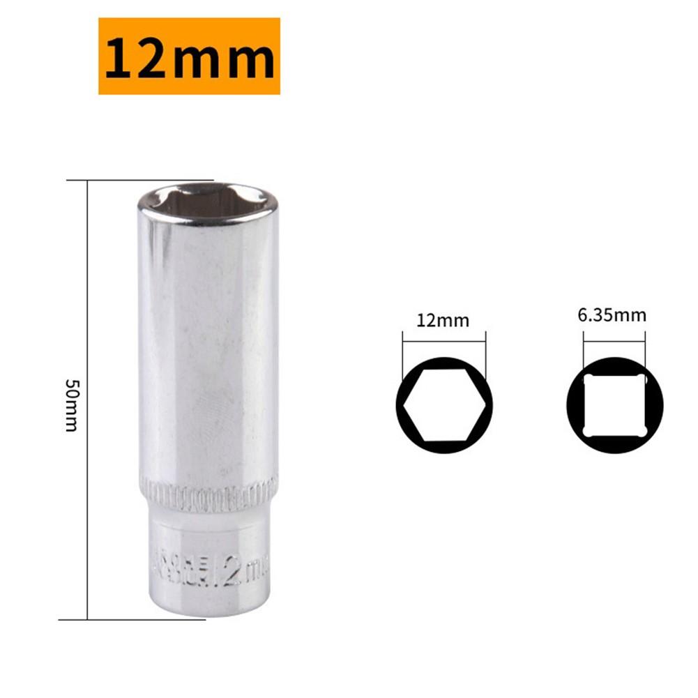 Longer Lifetime Socket Wrench 1/4inch Chromium-vanadium Steel