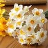 Wedding Home Decoration Living Room Wreath Narcissus Fake Flowers Daffodil Artificial Plant