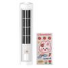 Tower Fan USB Charging Portable Air Conditioner 1200mAh Quiet Cooling Fan Electric Vertical Fan for Home Bedroom