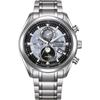 Citizen Herren Analog Eco-Drive Funk 32025924, Silver, One Size, Modern