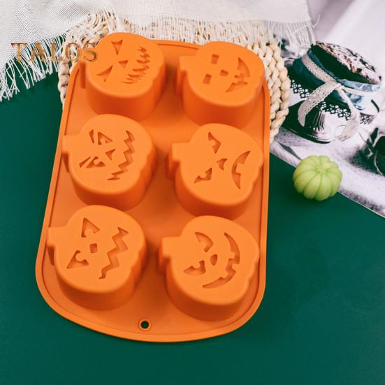 Форма для выпечки на Хэллоуин, форма тыквы, паука, совы, черепа, антипригарное мытье в посудомоечной машине, форма для шоколадных конфет, торта, желе, кухонные гаджеты