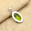 Великолепный драгоценный камень перидот ручной работы из стерлингового серебра 925 пробы, ювелирный кулон для женщин
