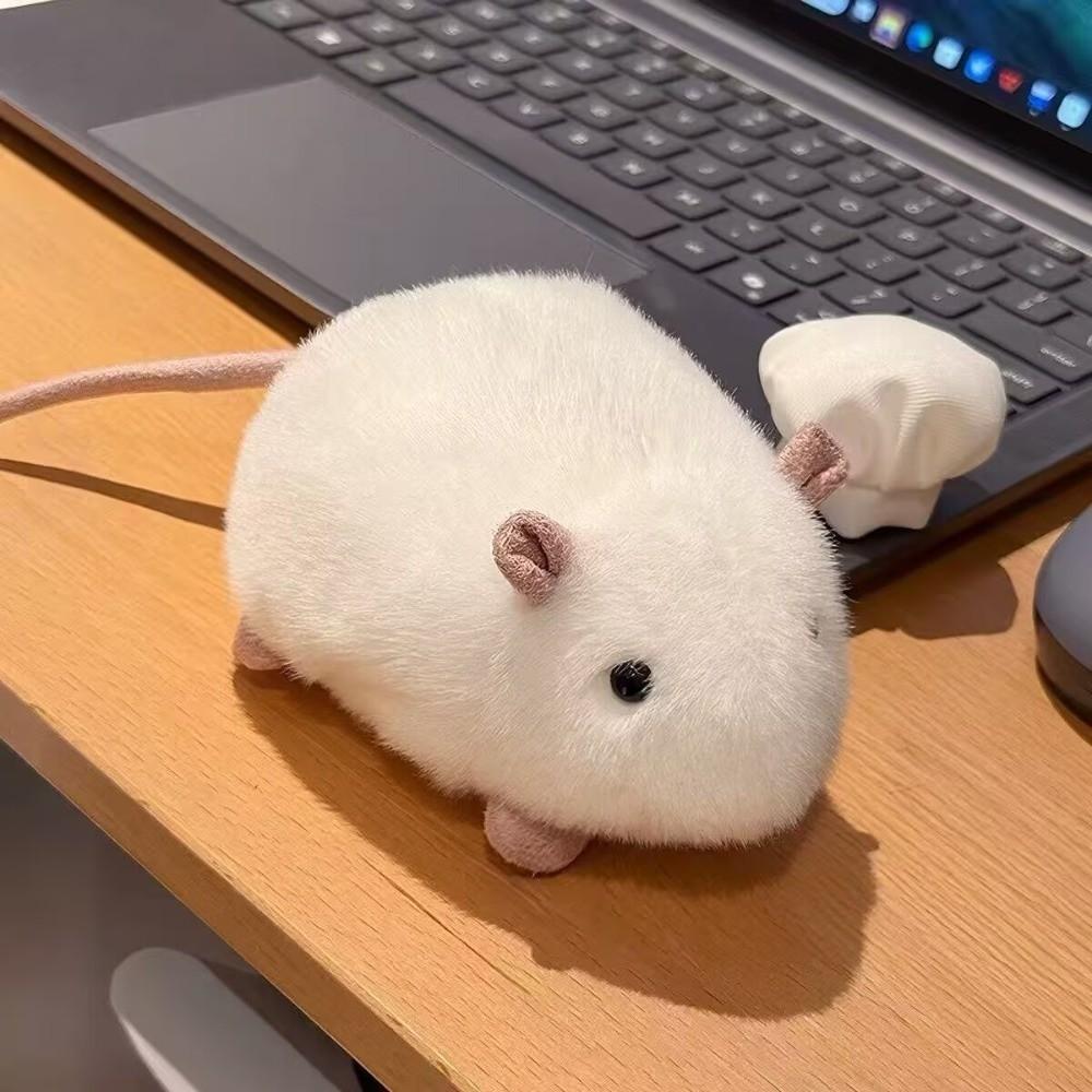 Kawaii/Adorable Design Plush Hamster Toy Bean Bag Filled Stress Relief Squeeze Toy Stress Relief