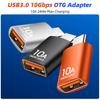 FONKEN 10A USB 3.0 Type-C адаптер для передачи данных USB-A к Type-C/Type-C к USB-разъему OTG конвертер для Macbook Xiaomi Samsung