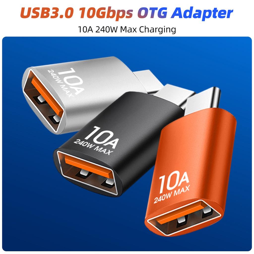 FONKEN 10A USB 3.0 Type-C адаптер для передачи данных USB-A к Type-C/Type-C к USB-разъему OTG конвертер для Macbook Xiaomi Samsung