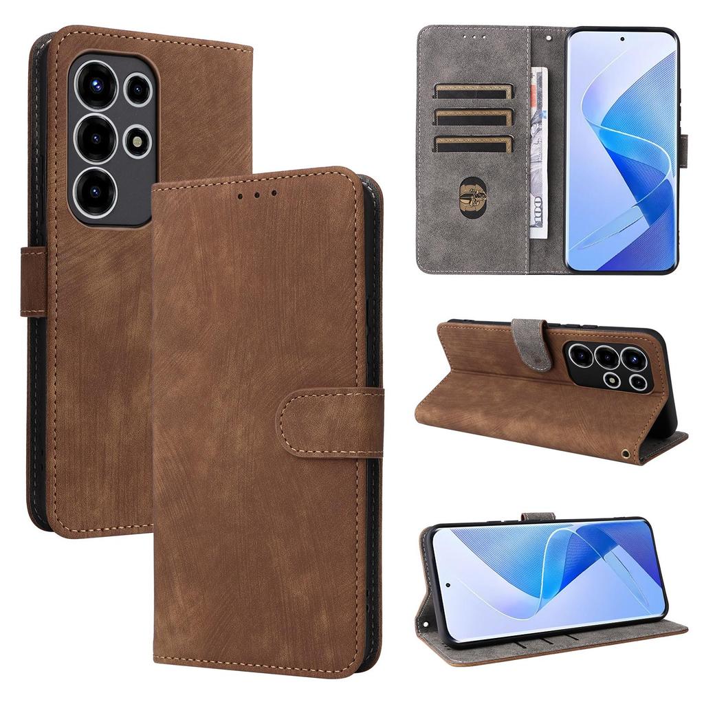Flip Cases for Itel Super 26 Ultra / Itel S26 Ultra PU Leather Full-Body Protection Durable Phone Case