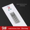 Three Swallow Stainless Steel Knitting Needles Set for Handmade Scarves and Sweaters