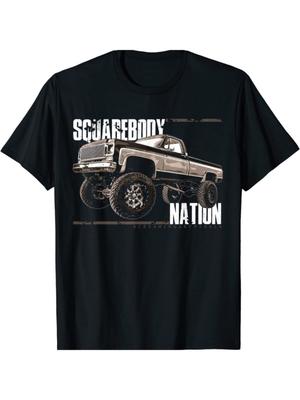 Squarebody Классический квадратный кузов, Отличная идея для подарка Футболка