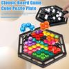 1 набор игрушек для игры в стек, умные шахматы, шестигранная прямоугольная игровая доска для детей и взрослых, командные строительные блоки, головоломка