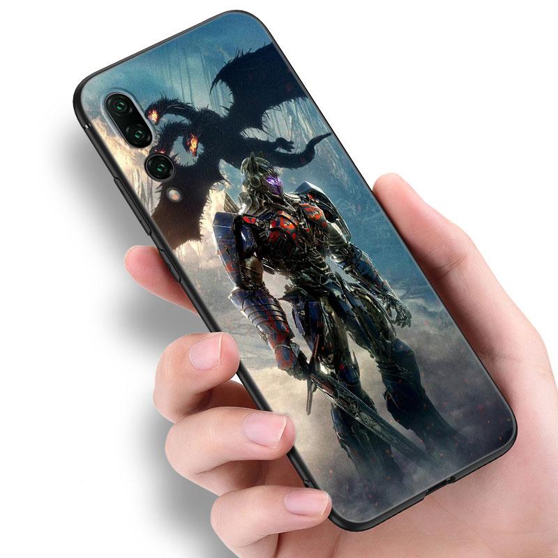 Трансформеры Шмель Черный чехол для телефона Huawei P10 P20 P30 P40 Lite P50 P60 Art P50E P Smart Z 2018 2020 2021 Pro 2019