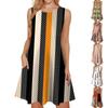 Womens Summer Dresses Loose U Neck Sleeveless Sundresses Dress With Pockets