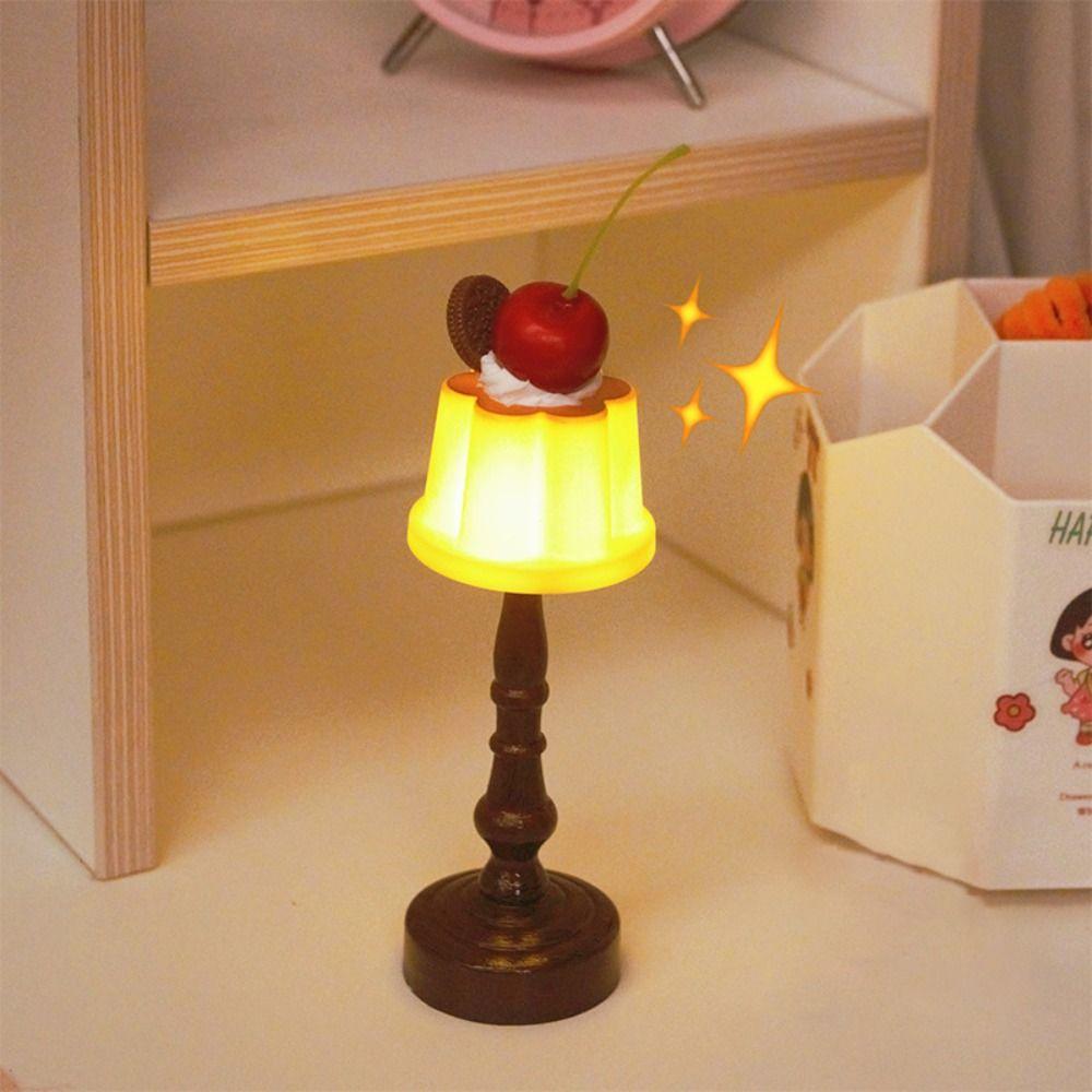 Mini LED Night Lamp Pudding Desk Lamp New Night Light  Bedroom