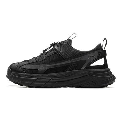 Li Ning Star Path Мягкие Удобные Трендовые Нескользящие Дышащие Увеличивающие Рост Износостойкие Амортизирующие Кроссовки Унисекс Черные AGUV017-1