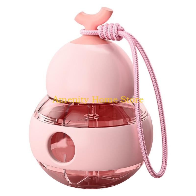 F26C Convenient Portable Mini Gourd Pills Organizers Multiple Divisions For Medicine Storage Airtight Seal For Protections