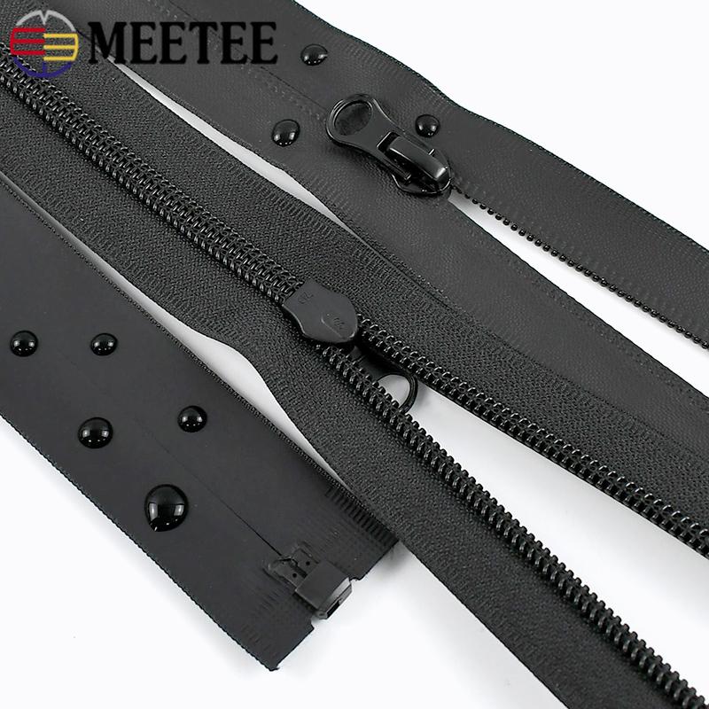1/2/3/5 шт. 15-100 см нейлоновая водонепроницаемая молния открытая невидимая декоративная молния куртка сумка одежда реверсивные молнии DIY швейная фурнитура