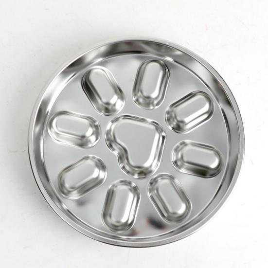 Миска для медленного кормления питомцев, нескользящая конструкция, способствует медленному кормлению, миска из нержавеющей стали для собак мелких и средних пород