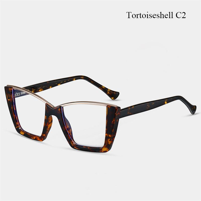 Модные очки для зрения с защитой от синего излучения -6.00 Очки для женщин с близорукостью