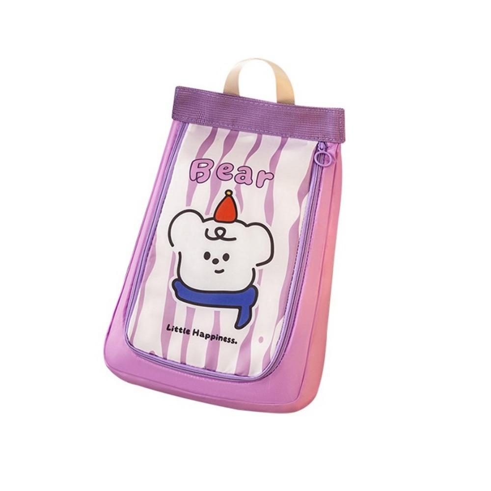Thickened Shoe Storage Bag Cartoon Animal Shoes Organizer Cute Shoes Pouch for Home