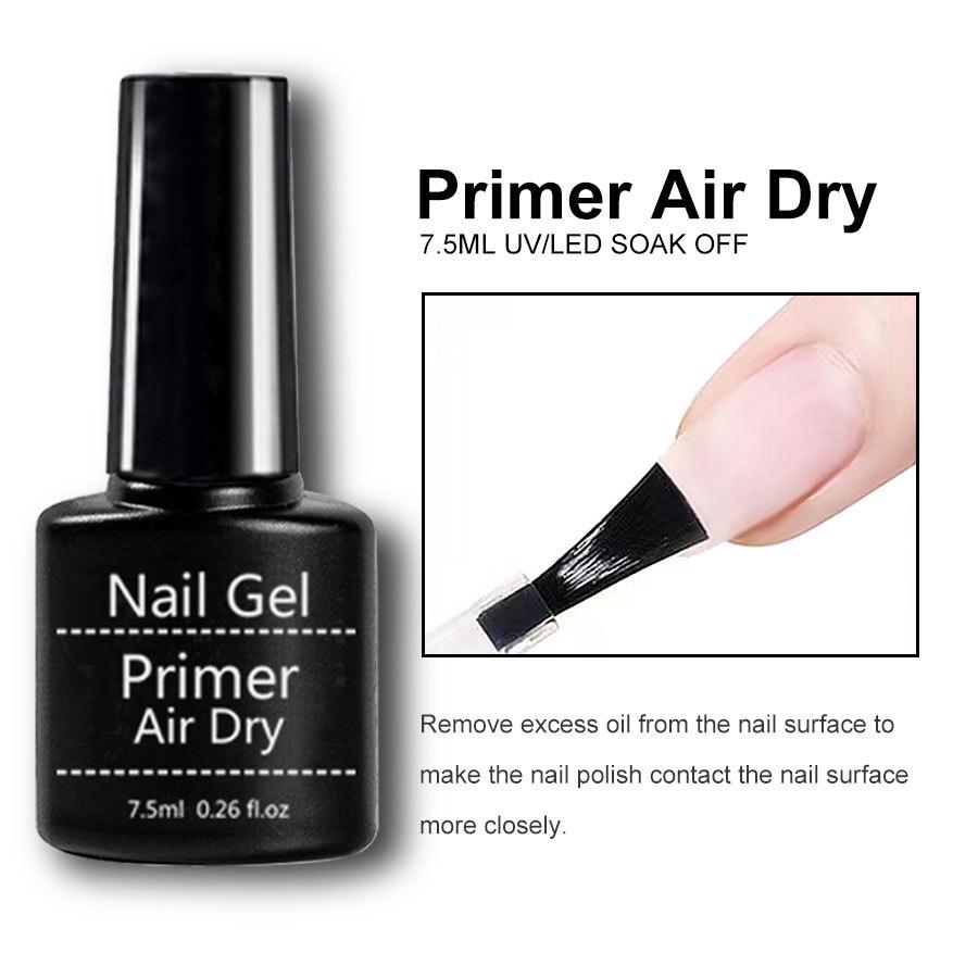 Набор гелей для дизайна ногтей: Топы и базы без липкого слоя, матовый топ, бондинг-агент