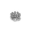 10-20pcs/lot Stainless Steel Spacer Beads Pendant Charms Clasps Bail Beads Big Hole Beads For Jewelry Making DIY Accessories