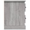 Vidaxl Szafka Pod Tv, Szary Dąb Sonoma, 102X35,5X47,5 Cm