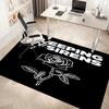 1pc Sleeping With Sirens Print Area Rug - Soft, Washable Non-Slip Indoor Mat, Living Room, Home Office Decorative Rug,Office Decorative