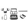 Dashboard Central Control Steering Wheel Co-pilot Handle Decoration Interior Kit Fit for Jeep Wrangler JK 2011-2017 Car Accessories