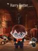 Authentic Harry Potter Plush Keychain Doll - Trendy Cartoon Merchandise for Potterhead Birthday Gifts