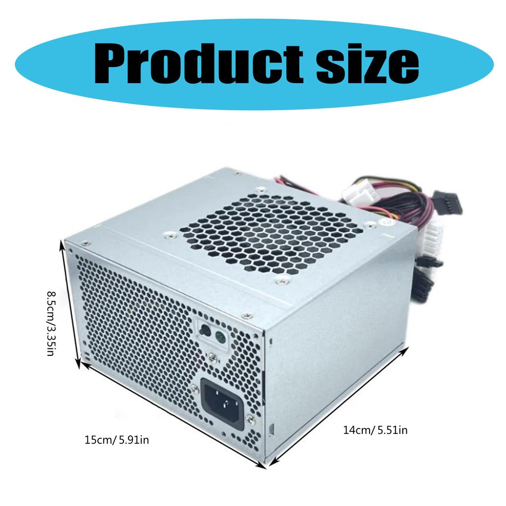 460W Power Supply Unit Replacement for Dell XPS 8100 8910 8920 8300 and Aurora R5 Desktop Tower HU460AM-01 D460AM-03