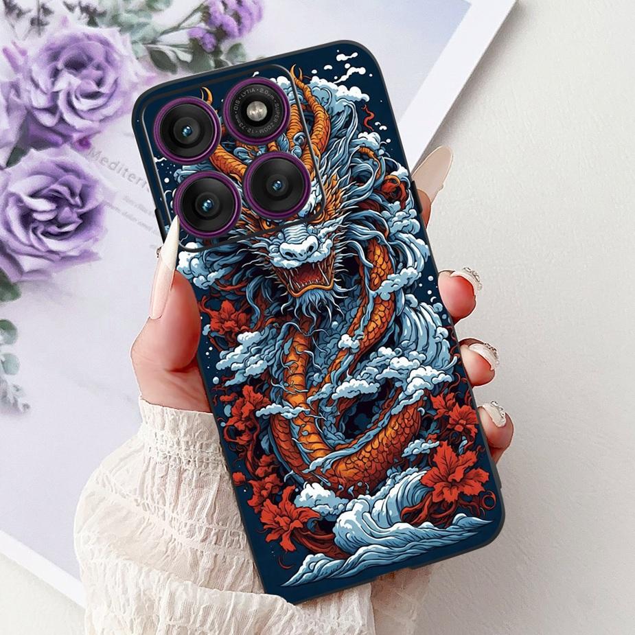 Чехол для Motorola Edge 60 Pro XT2507-1 Милый Модный Расписной Чехол Мягкий ТПУ Чехол для Телефона Для Motorola Edge 60 Fusion Edge60 S
