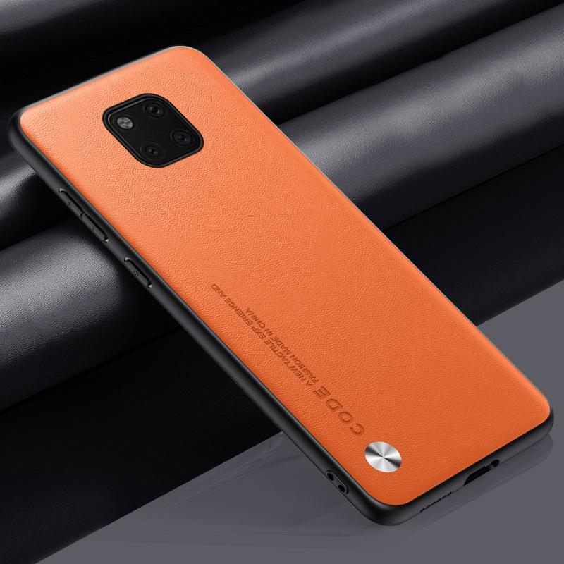 PU Leather Case For Huawei Mate 20 Pro Back Cover Matte Silicone Full Protection Phone Case For Huawei Mate 20 Mate20 Pro
