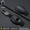 Подходящий чехол-обложка из углеродного волокна ABS для автомобильного ключа Mercedes Benz A B C Class Gls Gla Glk Glc Cls Cla Amg W204 W205 W212 W463 W176