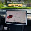Tesla Model 3Y Screen Protector with Navigation Silicone Cover