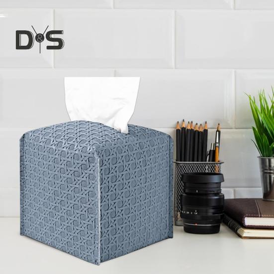Tissue Box Cover Disposable Paper Hand Towels Holder Modern Minimalist Design Easy To Use Waterproof Tissue Holder Versatile Decor