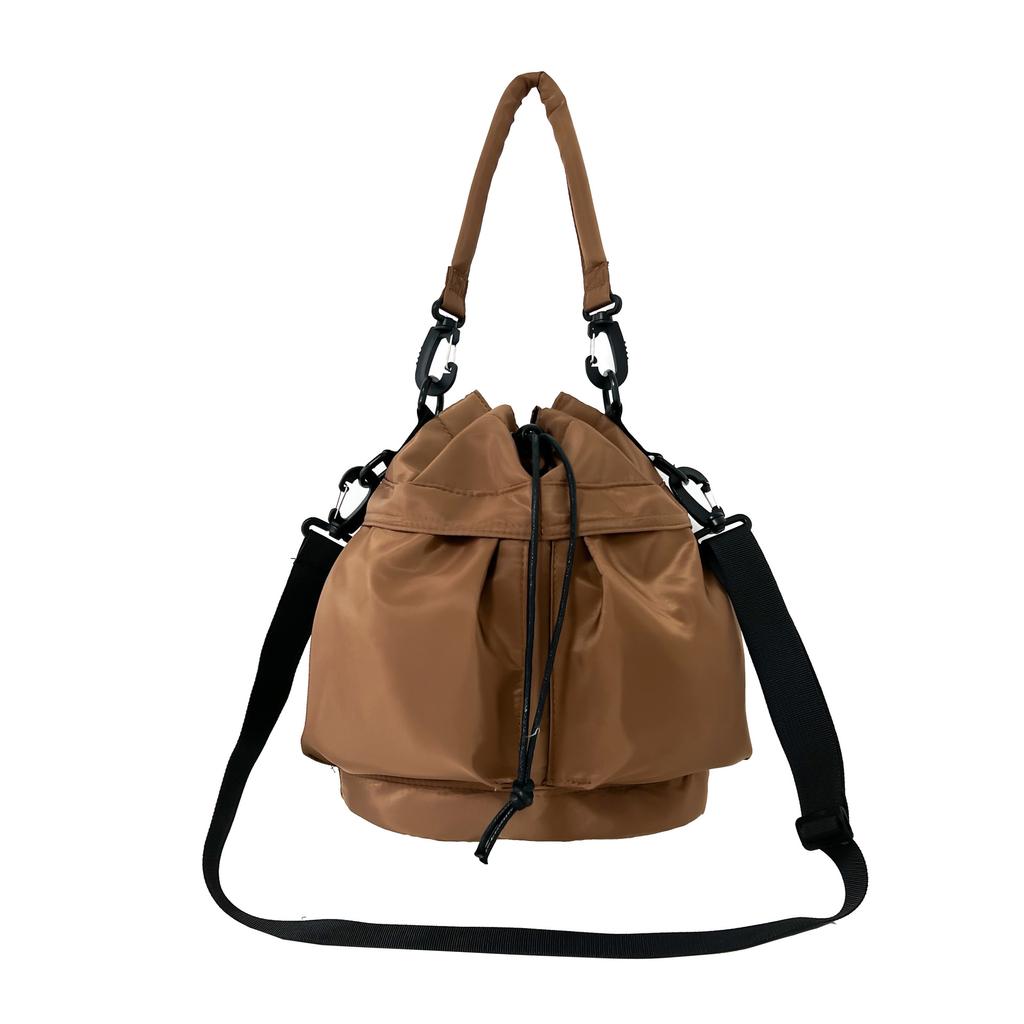 Корейская сумка простая женская универсальная большая вместительная модная сумка через плечо женская иностранная сумка-ведро для повседневного ношения