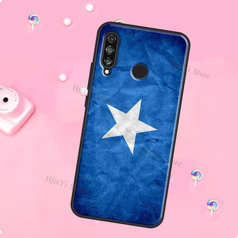 Флаг Сомали для Huawei Honor Magic 5 Lite X8 X9 X8a X9a 50 70 P20 P30 P40 P50 P60 Pro P Smart 2019 Чехол