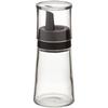 Risu Oil Container, Seasoning Server, Small, Black, 80ml, Stavia Luxe