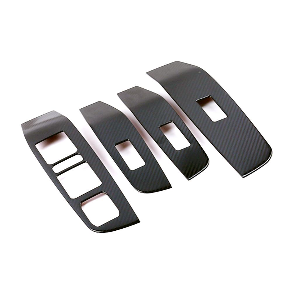 Для Haval F7 F7X 2018-2024 Автоматический переключатель стеклоподъемника Панель Отделка Нержавеющая сталь Декоративные детали интерьера Рама Молдинги Аксессуары